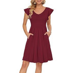 Petals Midi-Sommerkleid – Leicht für Damen