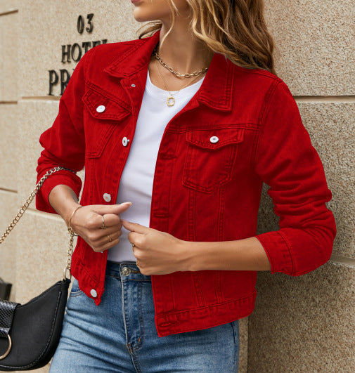 Women's Short Denim Jacket