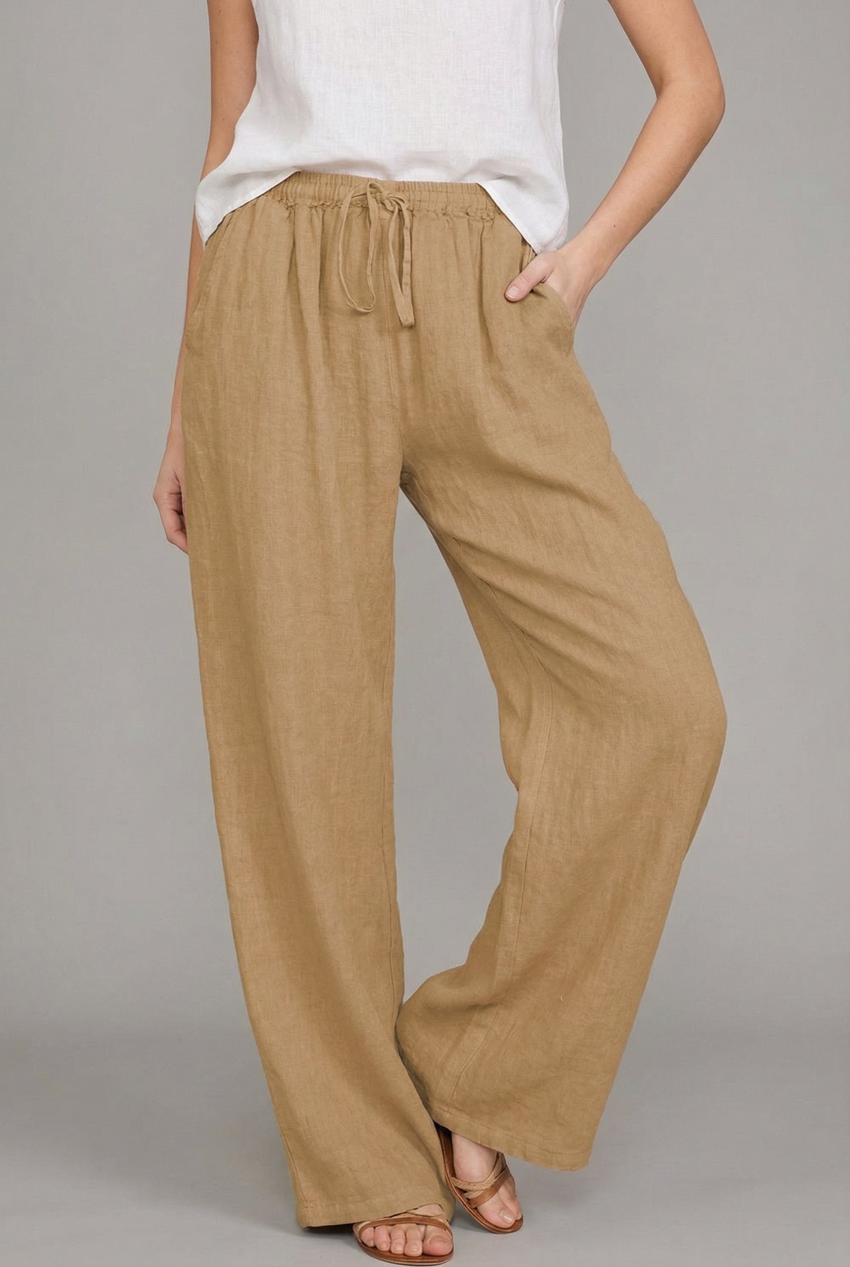 Women's Comfortable And Breezy Wide-Leg Summer Pants
