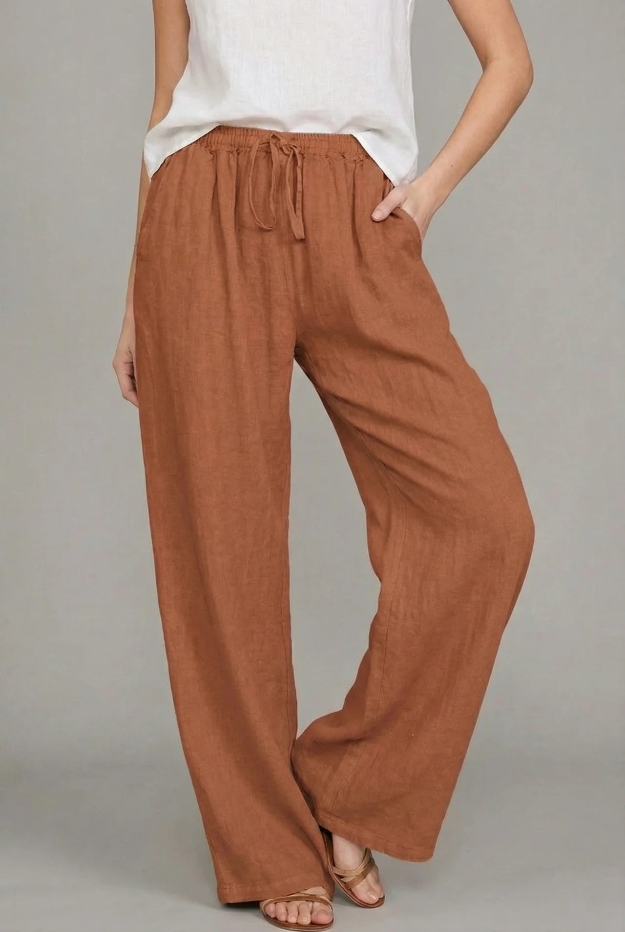 Women's Comfortable And Breezy Wide-Leg Summer Pants