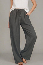 Women's Comfortable And Breezy Wide-Leg Summer Pants