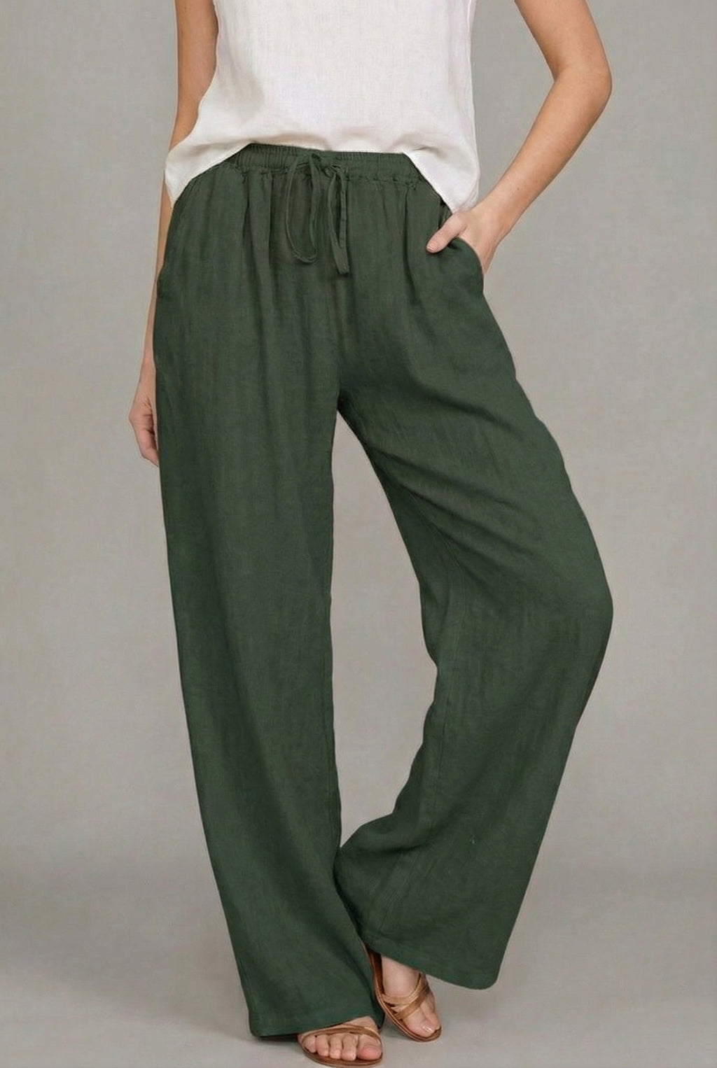 Women's Comfortable And Breezy Wide-Leg Summer Pants