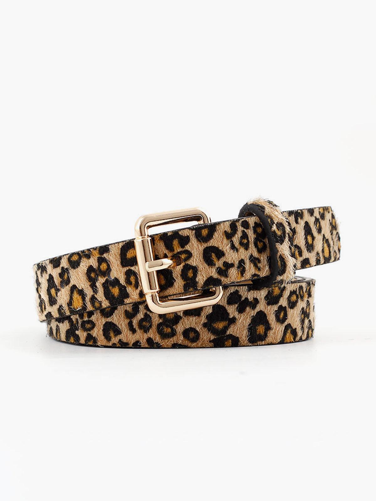 Schicker Modegürtel mit Leopardenmuster