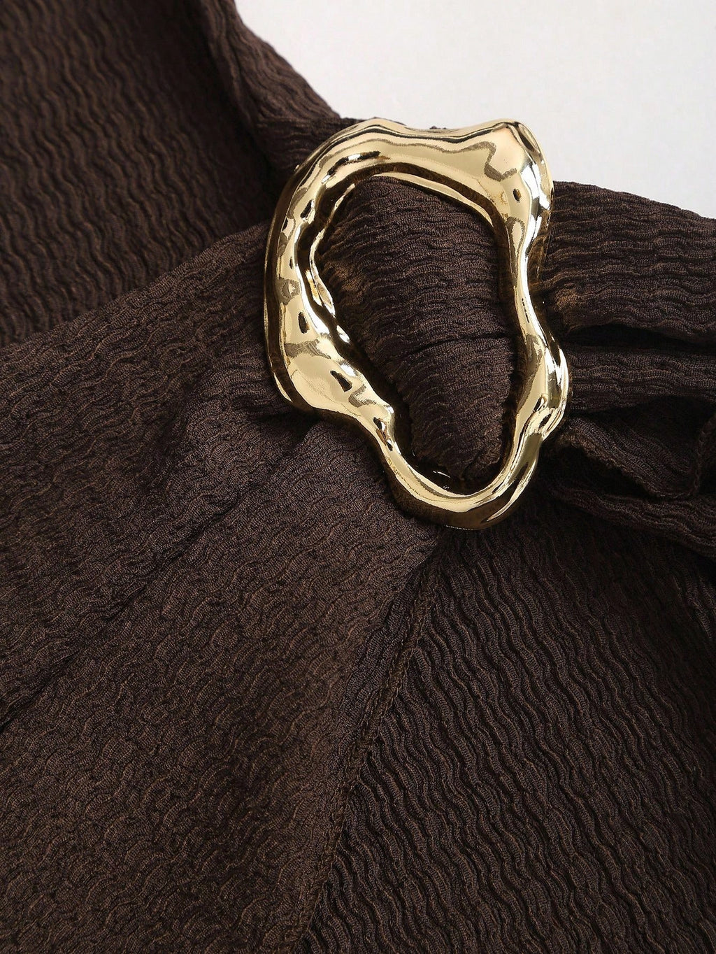 Sculpt Wickel-Akzent Mini-Kleid