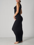 Spitzen-Contour-Skulptur-Maxikleid