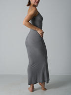 Wesentliches Sculpt Maxi Lounge Kleid