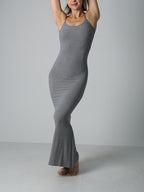 Wesentliches Sculpt Maxi Lounge Kleid