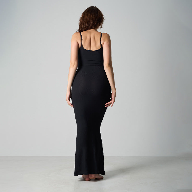 Core Sculpt Minimal Maxikleid