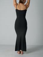 Wesentliches Sculpt Maxi Lounge Kleid