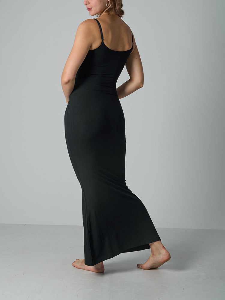 Wesentliches Sculpt Maxi Lounge Kleid