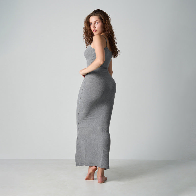 Core Sculpt Minimal Maxikleid