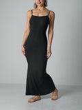 Wesentliches Sculpt Maxi Lounge Kleid