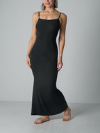 Wesentliches Sculpt Maxi Lounge Kleid