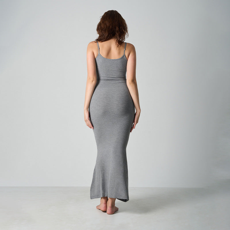 Core Sculpt Minimal Maxikleid