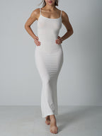 Wesentliches Sculpt Maxi Lounge Kleid