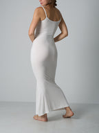Wesentliches Sculpt Maxi Lounge Kleid