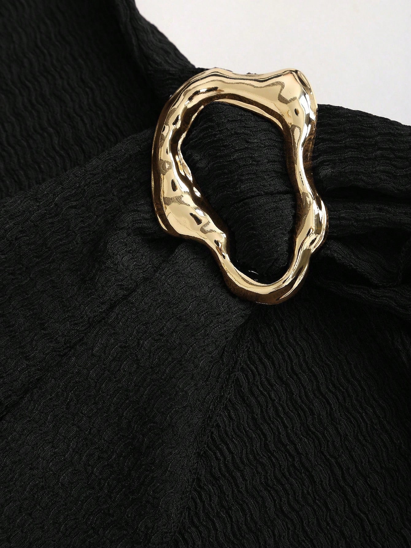 Sculpt Wickel-Akzent Mini-Kleid
