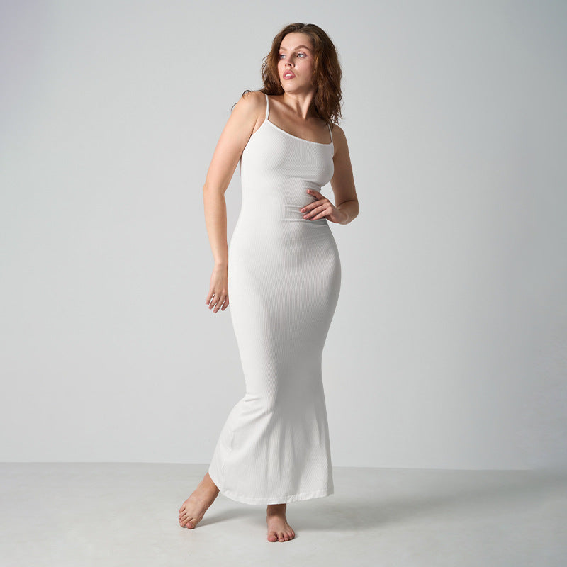 Core Sculpt Minimal Maxikleid