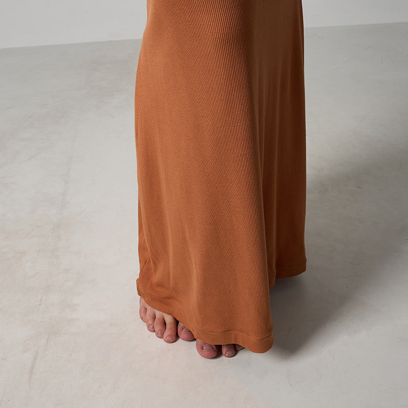 Core Sculpt Minimal Maxikleid