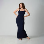 Core Sculpt Minimal Maxikleid