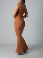 Wesentliches Sculpt Maxi Lounge Kleid