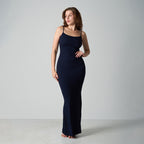 Core Sculpt Minimal Maxikleid