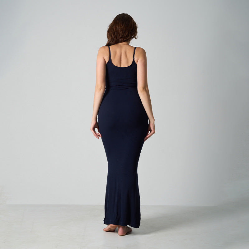 Core Sculpt Minimal Maxikleid