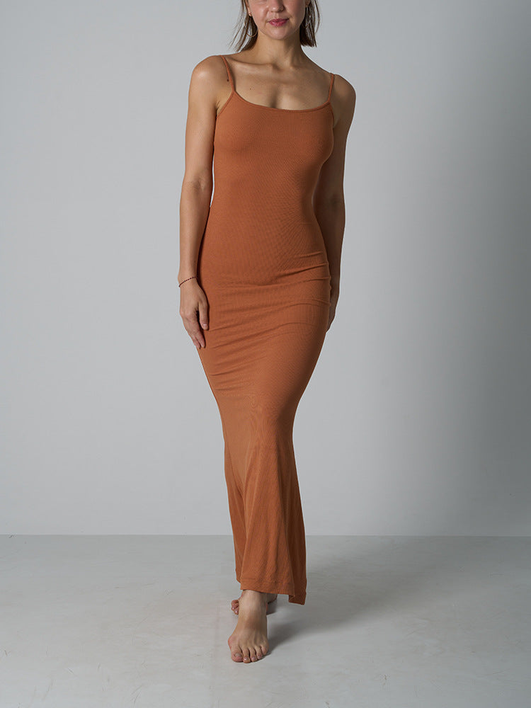 Wesentliches Sculpt Maxi Lounge Kleid