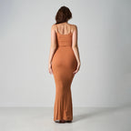 Core Sculpt Minimal Maxikleid