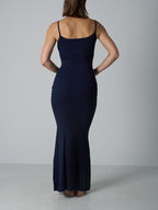 Wesentliches Sculpt Maxi Lounge Kleid
