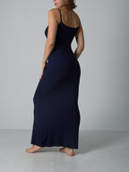 Wesentliches Sculpt Maxi Lounge Kleid