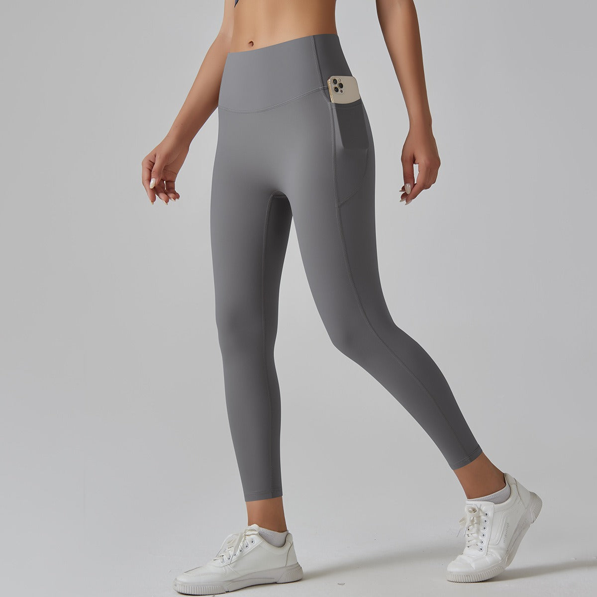 Hohe Taillen Taschen Sculpting Leggings