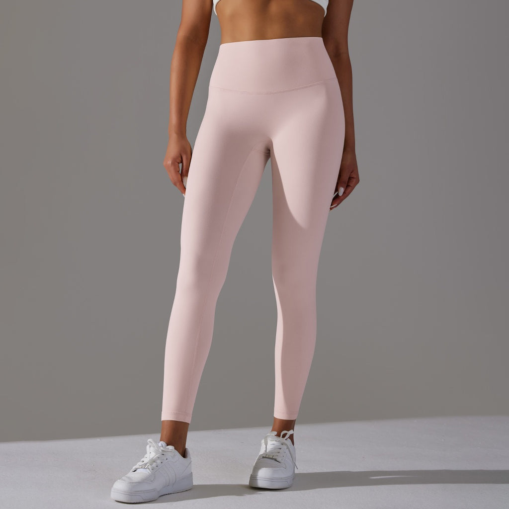 Hohe Taillen Glatte Sculpting Leggings