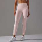 Hohe Taillen Glatte Sculpting Leggings