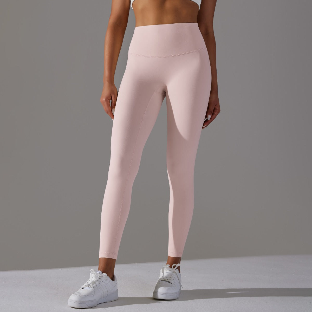 Hohe Taillen Glatte Sculpting Leggings