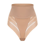 Hochtaillierter nahtloser String-Shapewear