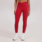 Hohe Taillen Kontrastlinie Sculpting Leggings