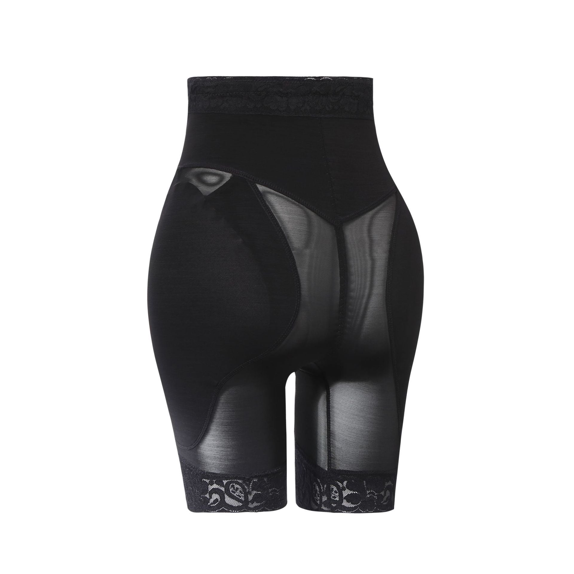 Hohe Taillen Sculpting Shorts mit Oberschenkel-Glättung