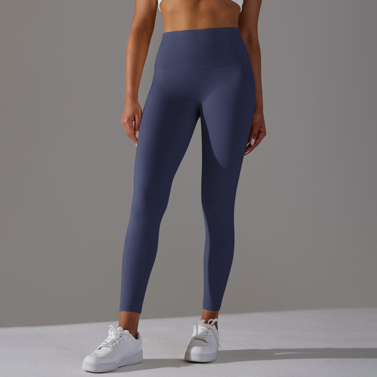 Hohe Taillen Glatte Sculpting Leggings