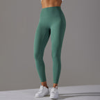 Hohe Taillen Glatte Sculpting Leggings