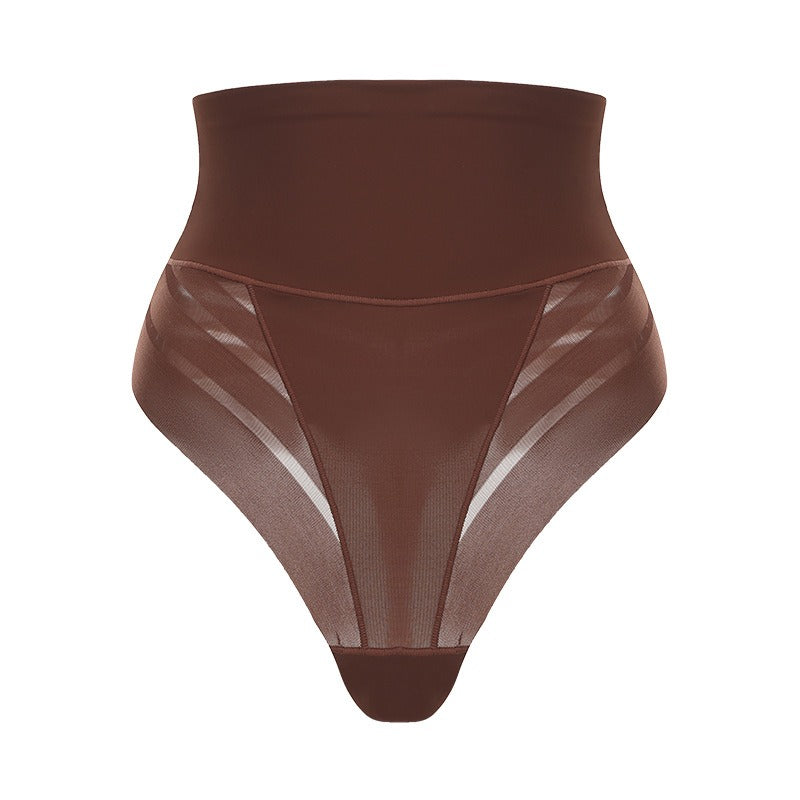 Hochtaillierter nahtloser String-Shapewear