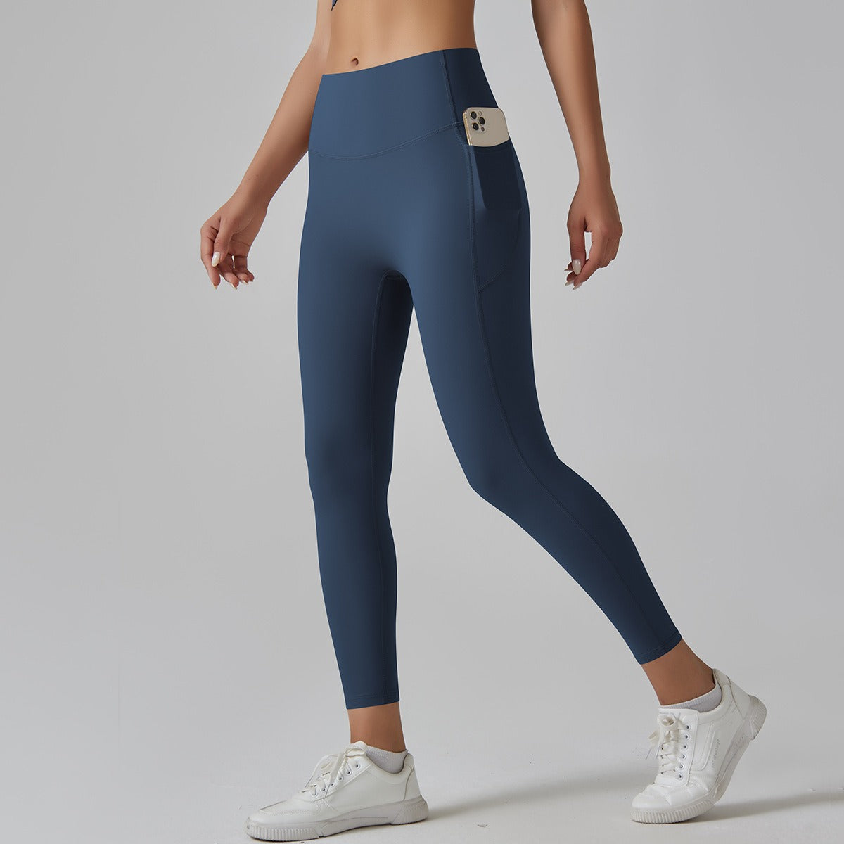Hohe Taillen Taschen Sculpting Leggings