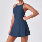 Nahtloses Sportliches Sculpting Mini-Kleid