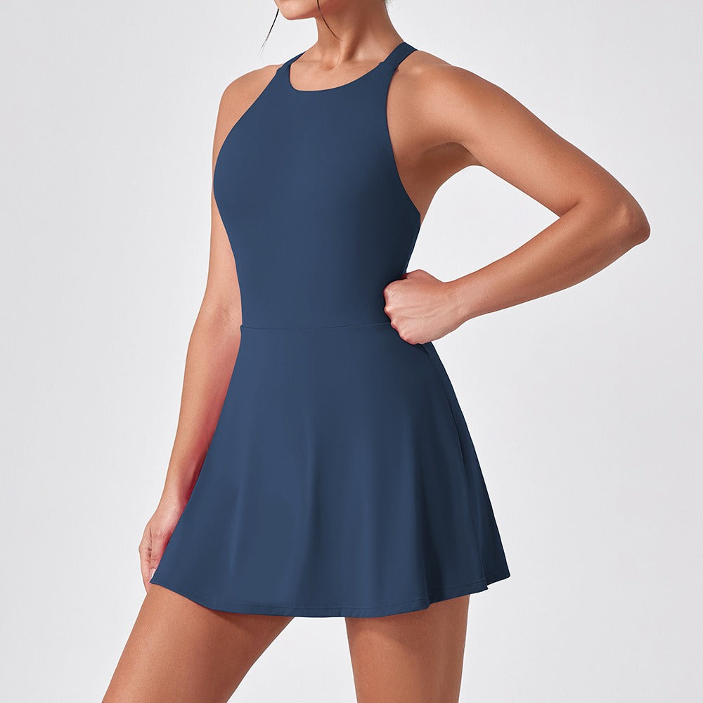Nahtloses Sportliches Sculpting Mini-Kleid