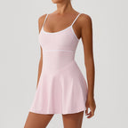 Sportliches Sculpting Fit-and-Flare Shaping Kleid