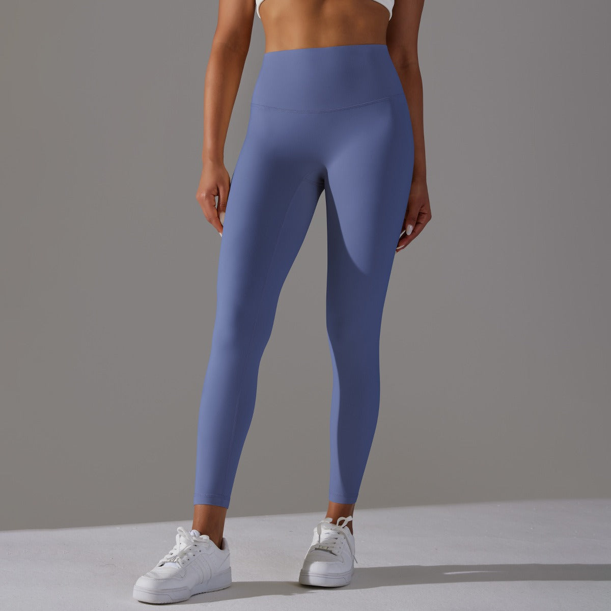 Hohe Taillen Glatte Sculpting Leggings