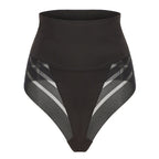 Hochtaillierter nahtloser String-Shapewear