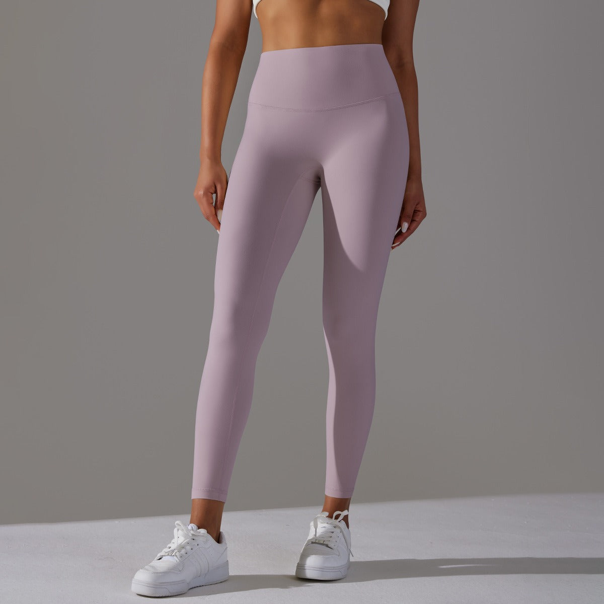 Hohe Taillen Glatte Sculpting Leggings