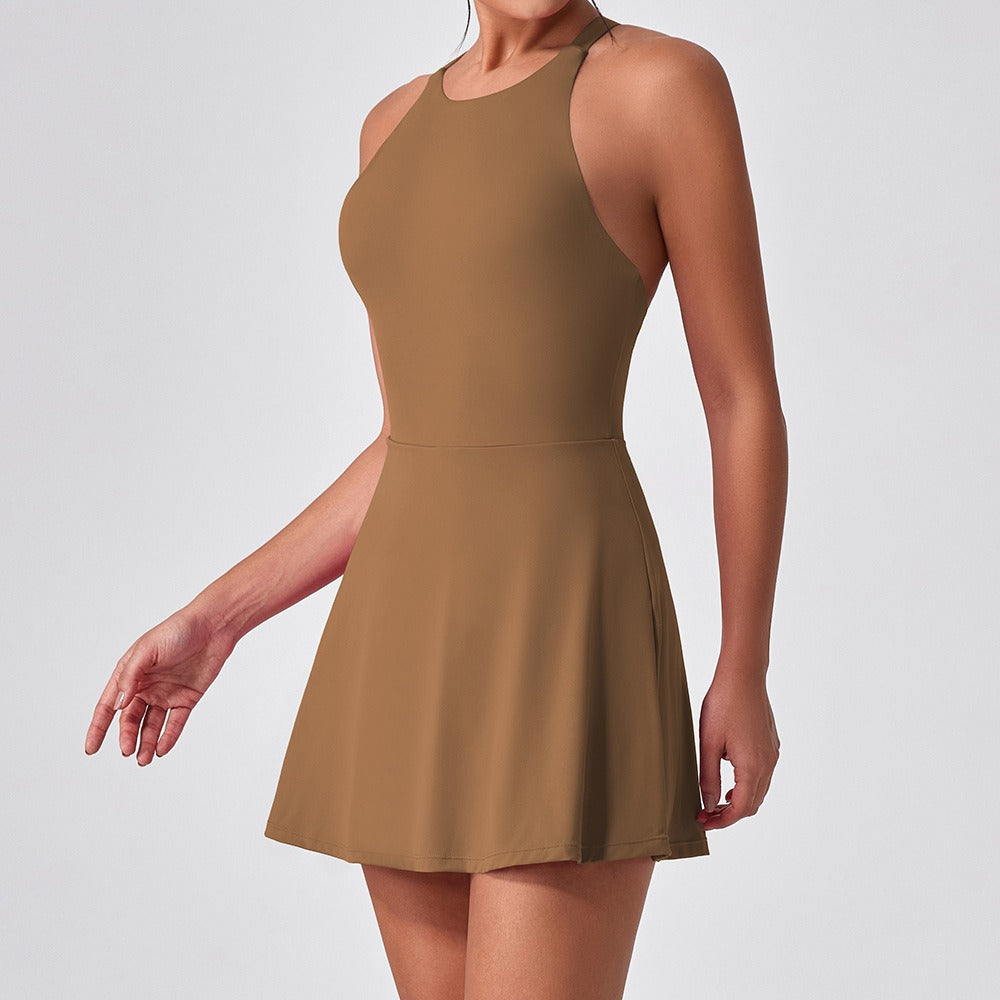 Nahtloses Sportliches Sculpting Mini-Kleid