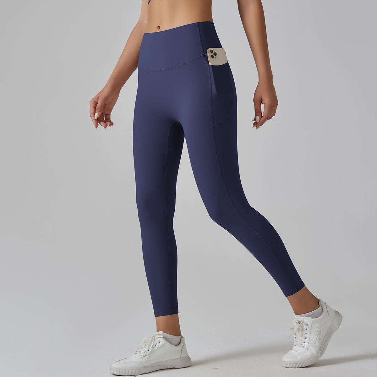 Hohe Taillen Taschen Sculpting Leggings